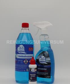 Winterset: 1x Schlossenteiser, 1x Enteisspray, 1x Scheibenfrostschutzkonzentrat [bis -60°C] 1 Liter