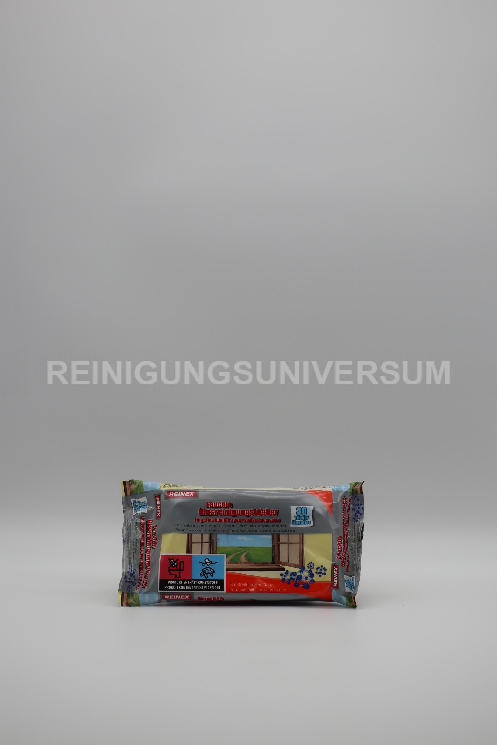 Feuchte Glasreinigungstücher, 30-er