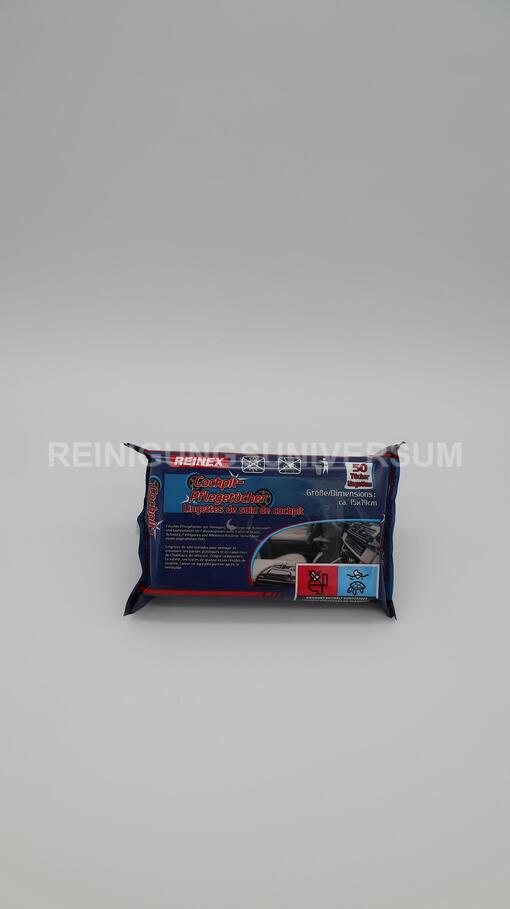 PACK Cockpit Pflegetücher, 50-er ca. 15 x 20 cm